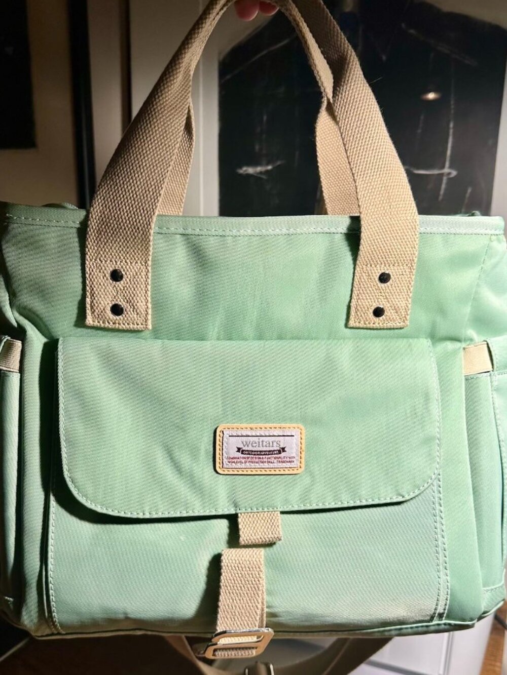 Set 2 pcs Weitars Insulated LunchBag Cooler + growler koozie Totes NWOT soft